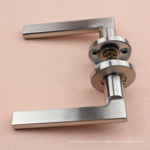 Tube Satin Door Lever Handle with 8" spindle